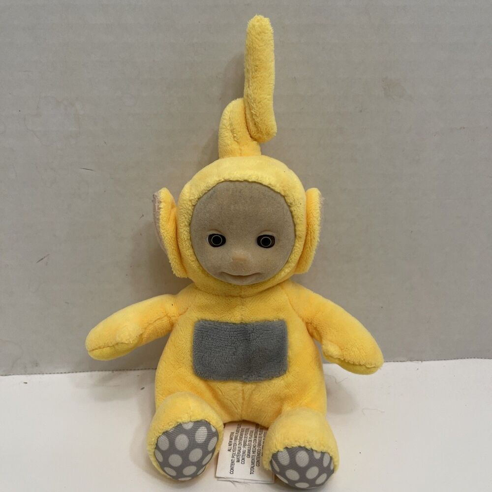 Spin Masters Teletubbies Laa Laa Yellow Plush 8” Soft Toy 2016 Stuffed Animal